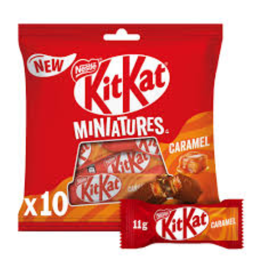 KITKAT MINIATURES CARAMEL 110G
